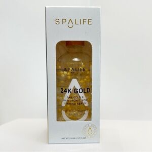 SpaLife 24K Gold Collagen Hyaluronic Acid Anti-aging Firming Serum NEW